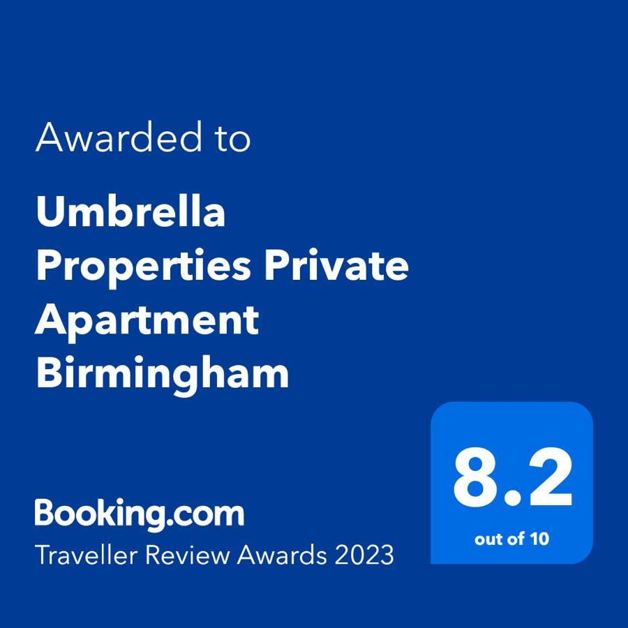 Umbrella Properties Private Apartment Бирмингем Экстерьер фото